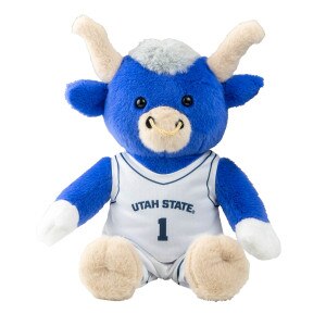 Big Blue Basketball Jersey Plush